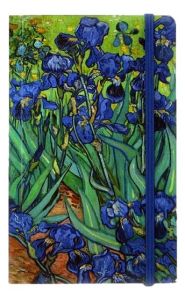 Notebook - Vincent van Gogh 'Irises' with pen