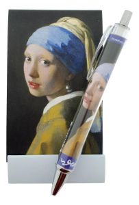 Notitieboekje en Pen van het Meisje met Parel, Johannes Vermeer