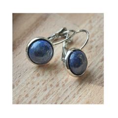 Set 10mm Lapis Lazuli oorbellen