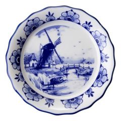 Theezakjes houder / Onderzetter DB "Hollandse Molen"