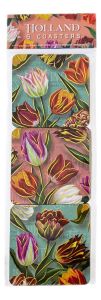 Coasters Dutch Tulips, set of 6
