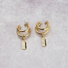 Oorbellen Grachtenhuis Bedel