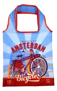 Opvouwbare Tas "Amsterdam Fiets Brug"
