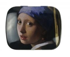 Pepermunt in blikje, Meisje met Parel, Vermeer