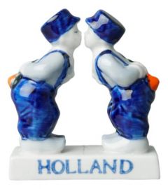 Kussend Paartje Boer - Boer 8cm