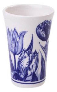 Shotglas Delfts Blauwe Tulpen