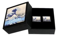 Manchetknopen "Great Wave", Hokusai