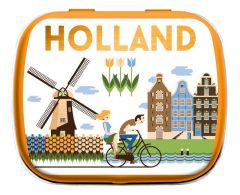 Pepermunt Blikje Holland Kleur