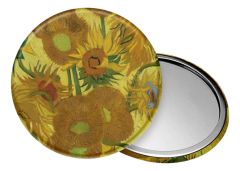 Pocket mirror "Sunflowers"