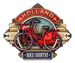 Magneet "Victorian Deco - Holland" XL