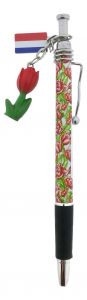 Pen Rode Tulpen met Rode tulp bedel