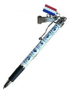 Pen Hollandse Tegels met Kerk bedel