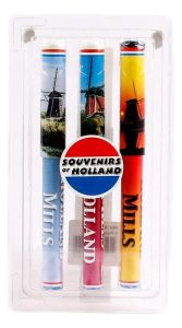 Pennen set Molen kleur