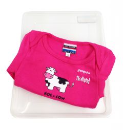 Baby Romper Roze Koe