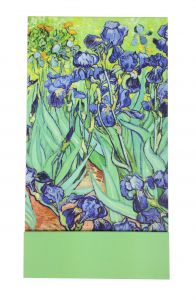 Notelet, Irises with Pen, Vincent van Gogh