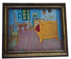 Koelkastmagneet "De Slaapkamer", Vincent van Gogh