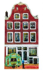 Koelkastmagneet Amsterdam Brouwersgracht