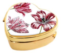 Pillendoosje Hart - Merian Tulpen