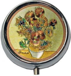 Pillendoosje Zonnebloemen