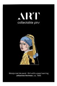 Lapel Pin Metaal Vermeer Meisje met Parel