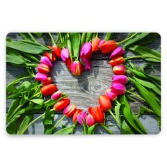 Placemat "Tulpen Hart"