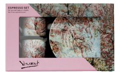 Espresso set Vincent van Gogh - Roze Perzikbomen