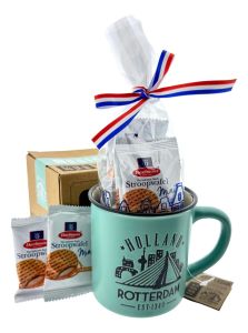 Cadeau Rotterdam Theemok met Stroopwafels