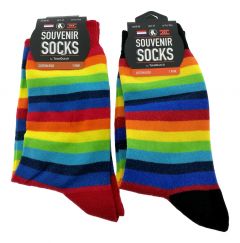 Paar Regenboog Sokken - Dames 35-41
