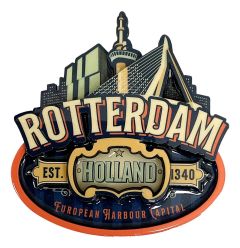 Koelkast Magneet "Rotterdam Vintage"