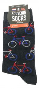 Heren Sokken "Rood/Wit/Blauw Fietsen" - 40-46
