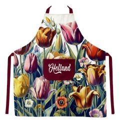 Memoriez Schort Beige Tulpen