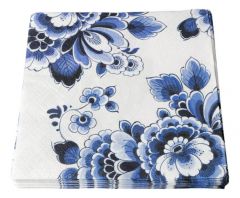 Servetten met Bloemen - 3 laags