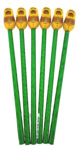Potloden Boerengele Klomp, 6 stuks