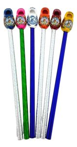 Potloden Gekleurde Klompjes, 6 stuks