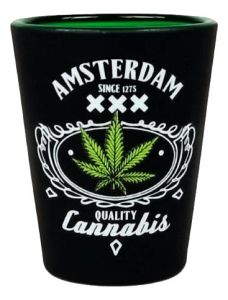 Shotglas "Cannabis Amsterdam"