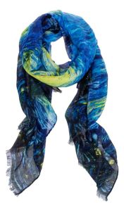 Art Sjaal "Sterrennacht"