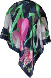 Sjaal Tulp Ketting, navy