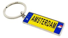 Keychain Number plate Amsterdam