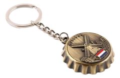 Sleutelhanger / Flesopener Holland Brons