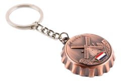 Sleutelhanger / Flesopener Holland Koper