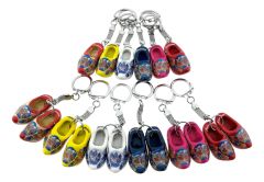 Sleutelhanger Klompjes Amsterdam 6 enkel + 6 dubbel