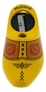 Puntenslijper Klomp Boerengeel 8 cm