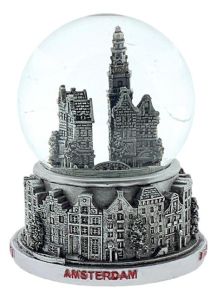 Sneeuwbol Amsterdam, 9 cm