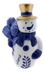 Sneeuwman met Gouden Hoed