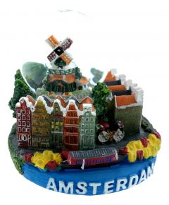 Sneeuwbol "Amsterdamse Gracht"