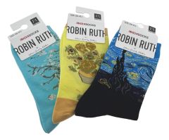 Women's Sock Gift Set 36-41 "Van Gogh" -- Robin Ruth