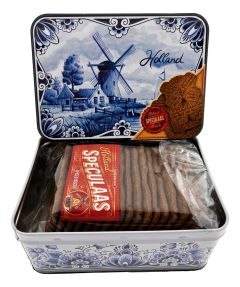 Blik Speculaas - Delfts Blauwe Molen