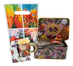 Cadeauset Tulpen Speculaas - Roze