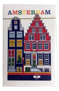Speelkaarten "Grachtenhuisjes"