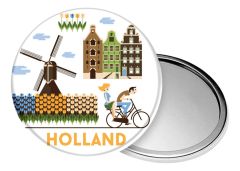 Pocket mirror "Dutch Icons"